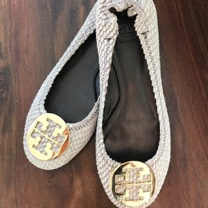 Tory Burch Reva Calf Hair Flat